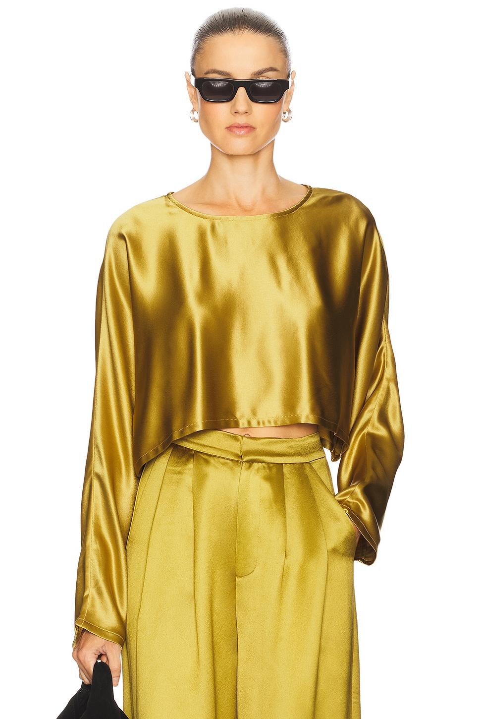 emmy clean hem crop top