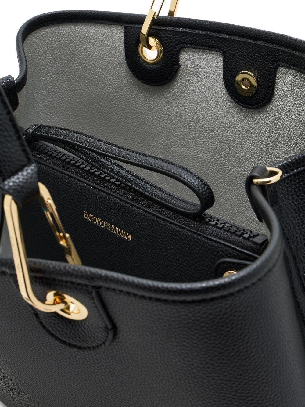 emporio armani bags black thermoplastic polyurethane - women