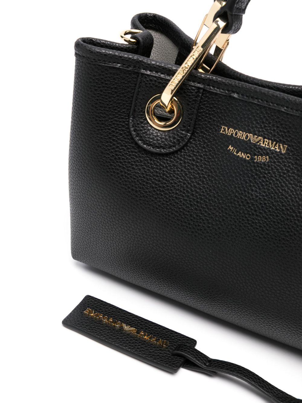 emporio armani bags black thermoplastic polyurethane - women