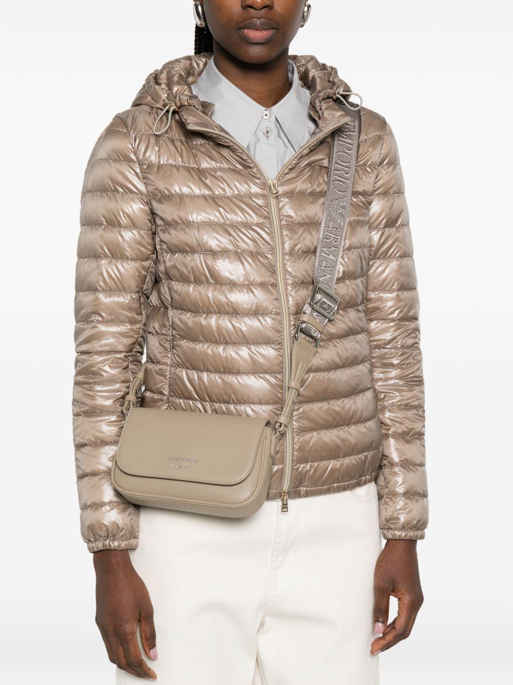 emporio armani bags dove grey thermoplastic polyurethane - women