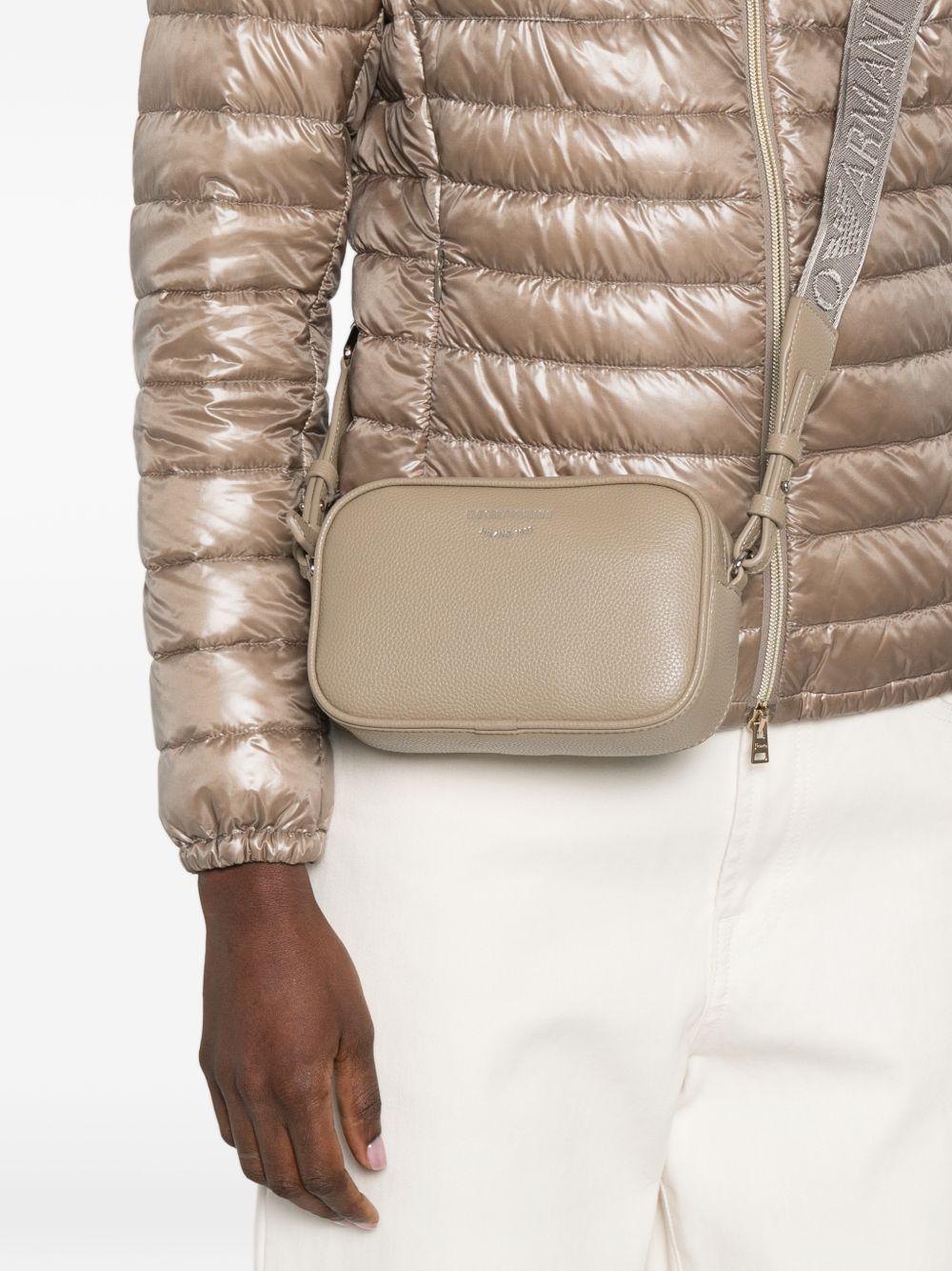 emporio armani bags dove grey thermoplastic polyurethane - women