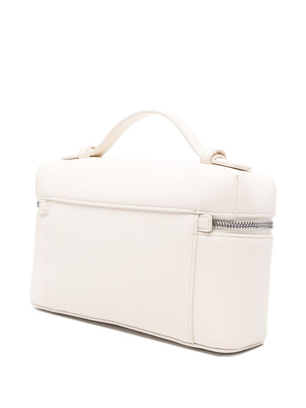emporio armani bags white bovine leather - women
