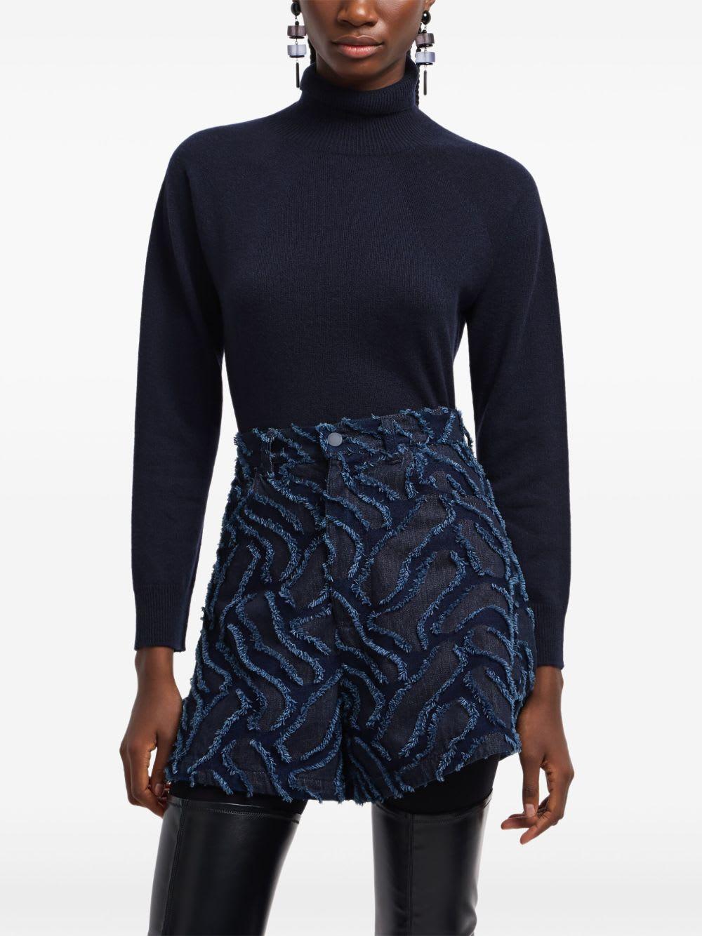 emporio armani cotton shorts