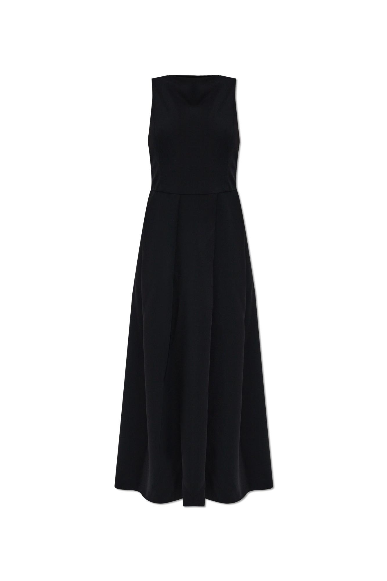 emporio armani dress with darts