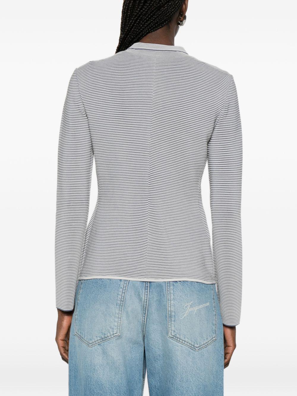 emporio armani jackets grey polyamide - women