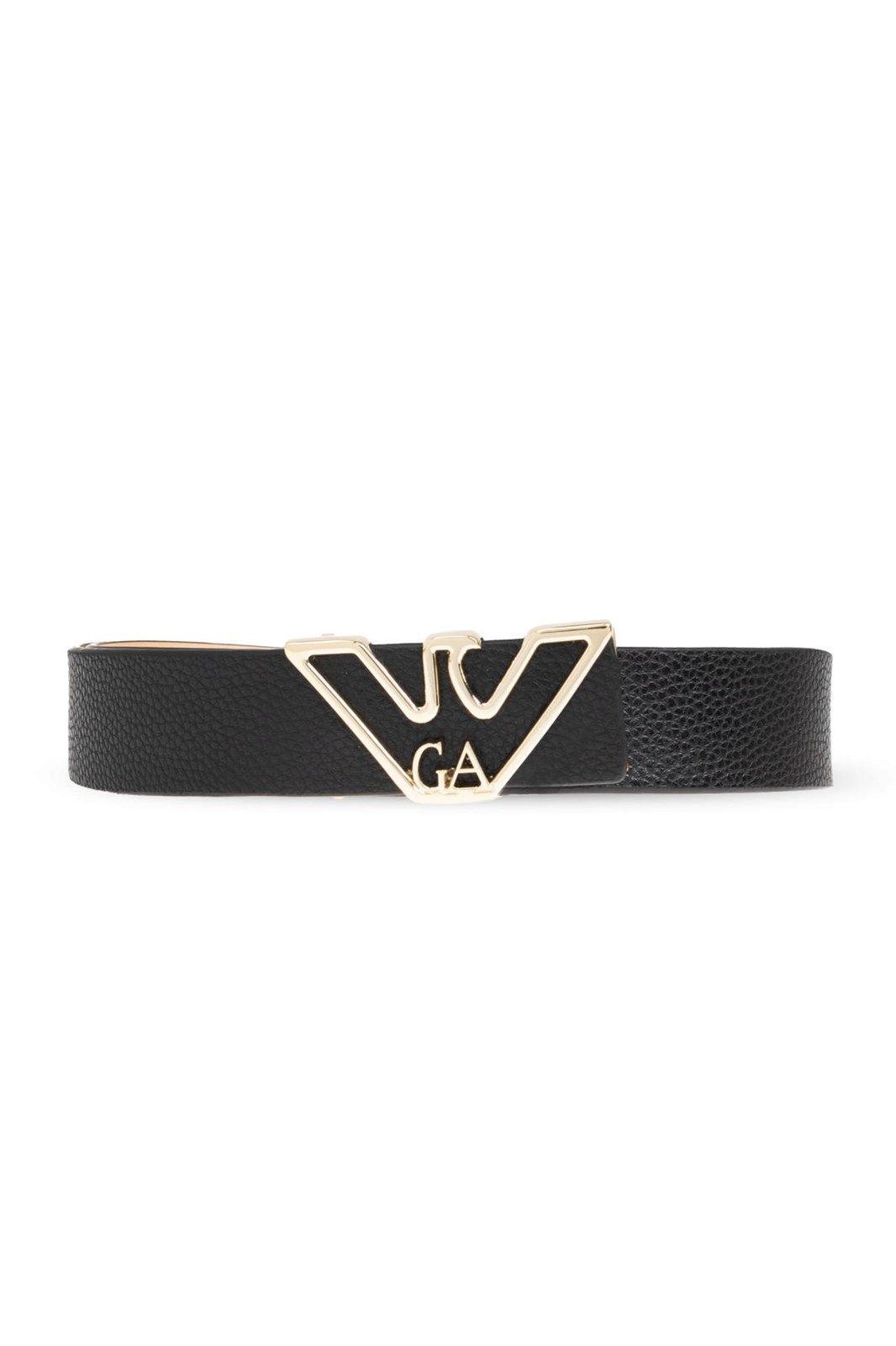 emporio armani leather belt