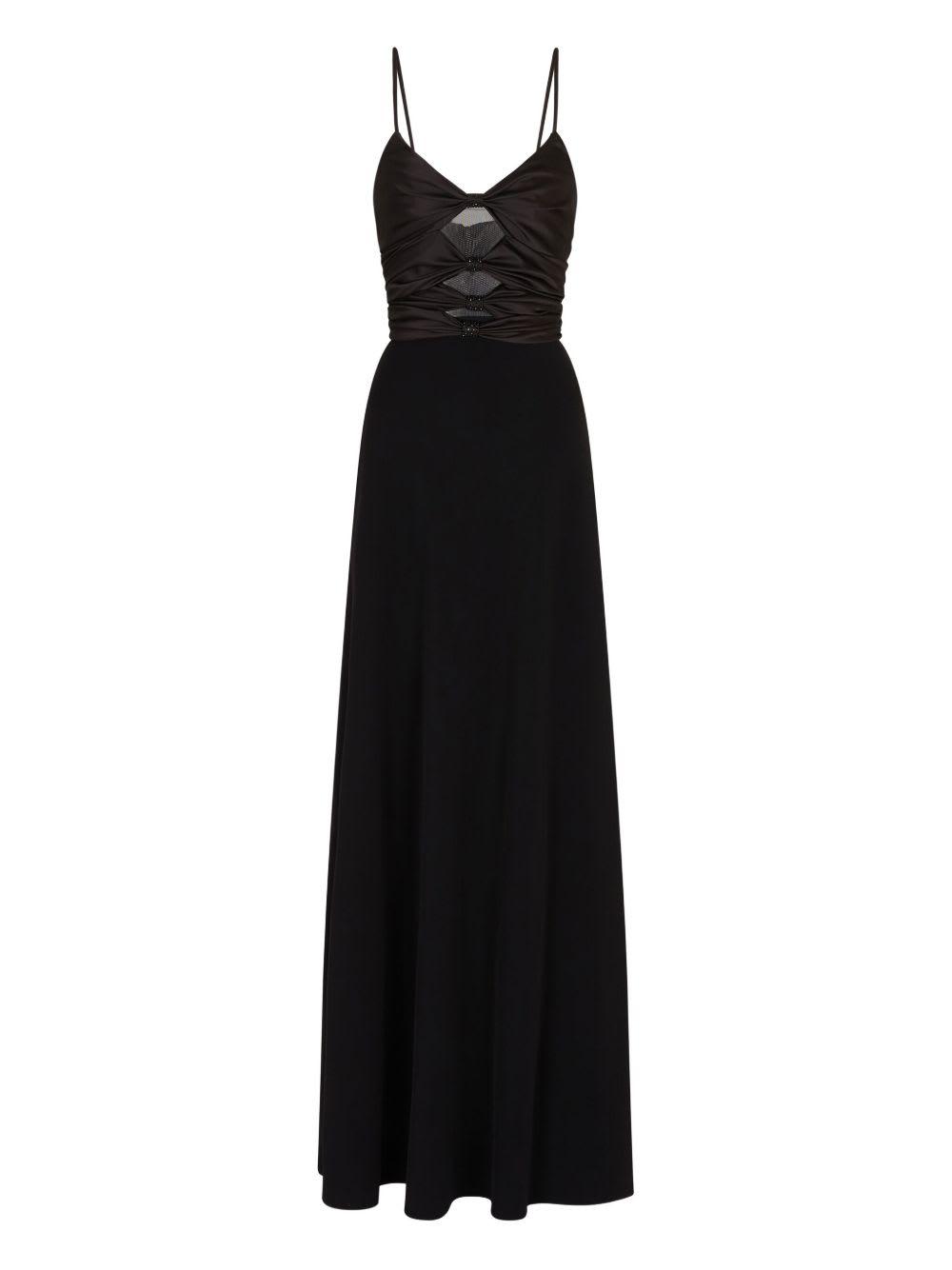 emporio armani long dress