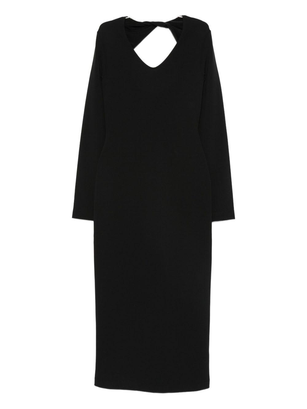 emporio armani long dress