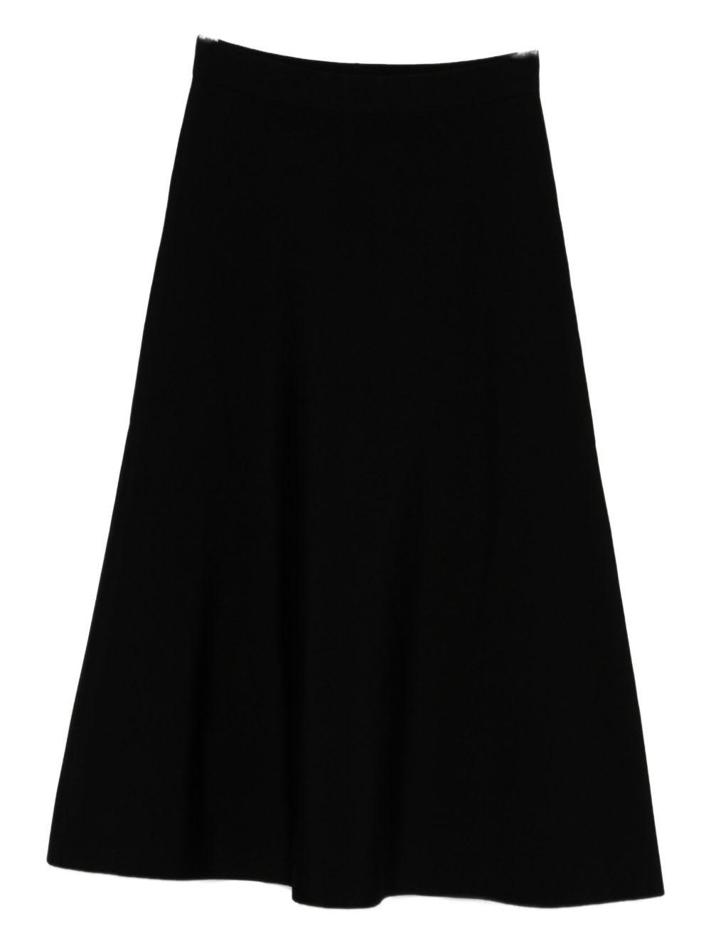 emporio armani midi skirt