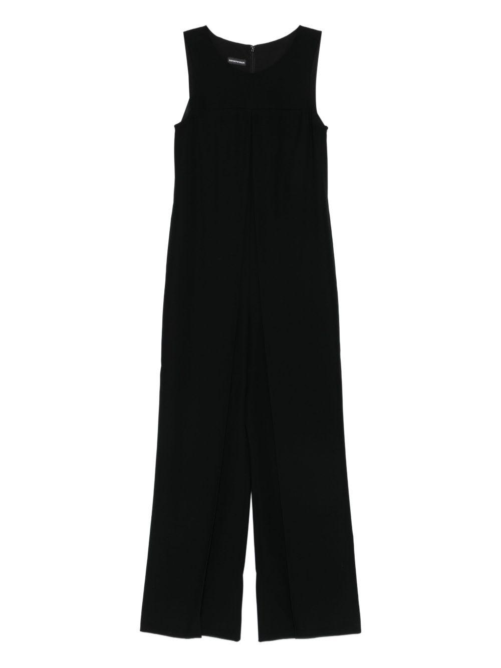 emporio armani sleeveless long jumpsuit