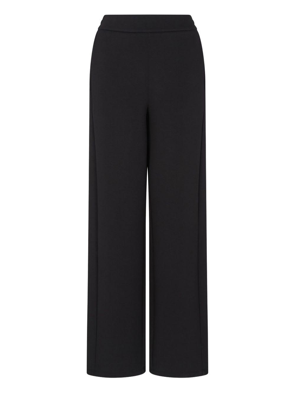emporio armani straight-leg trousers