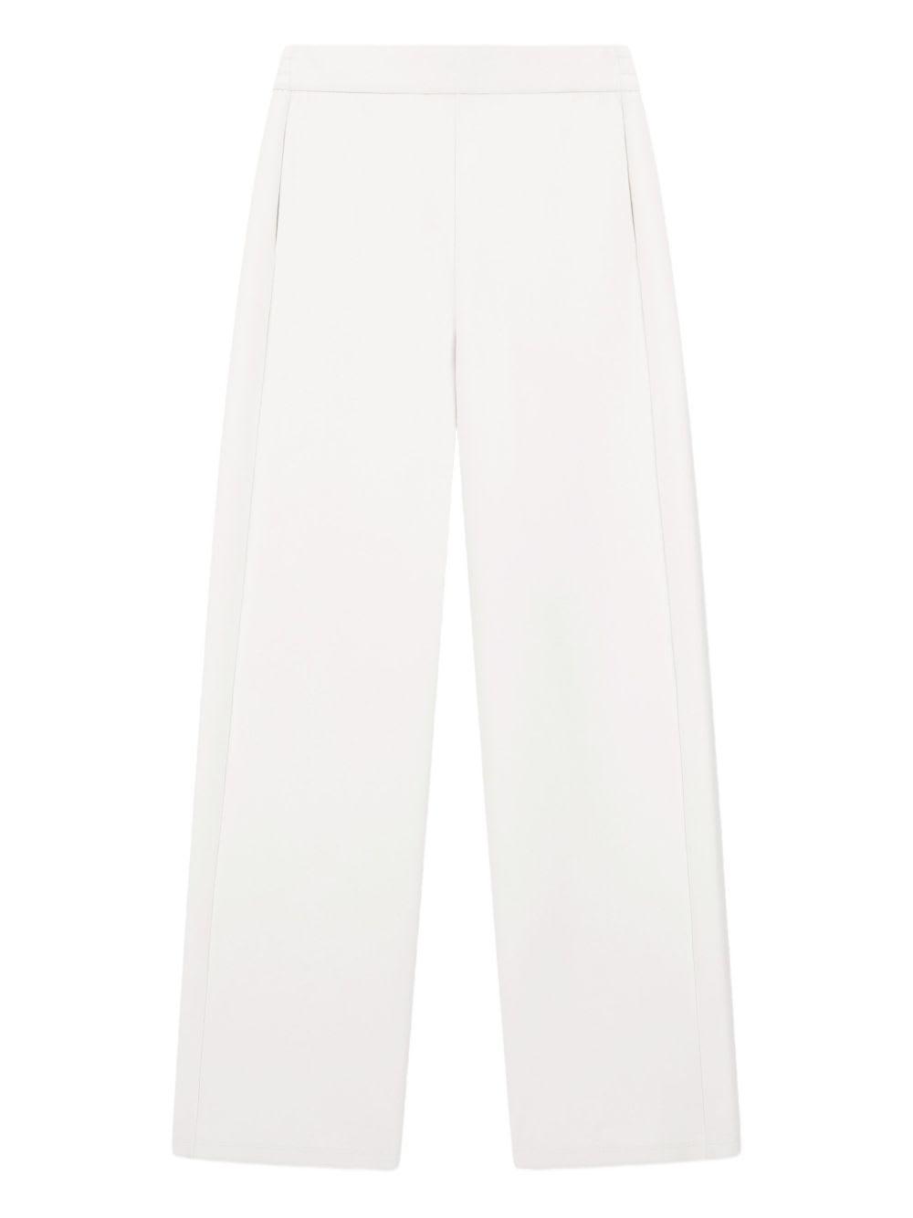 emporio armani straight-leg trousers