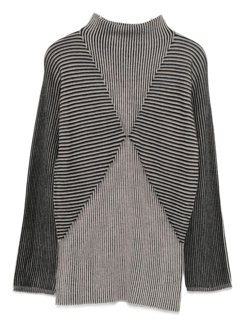 emporio armani striped top