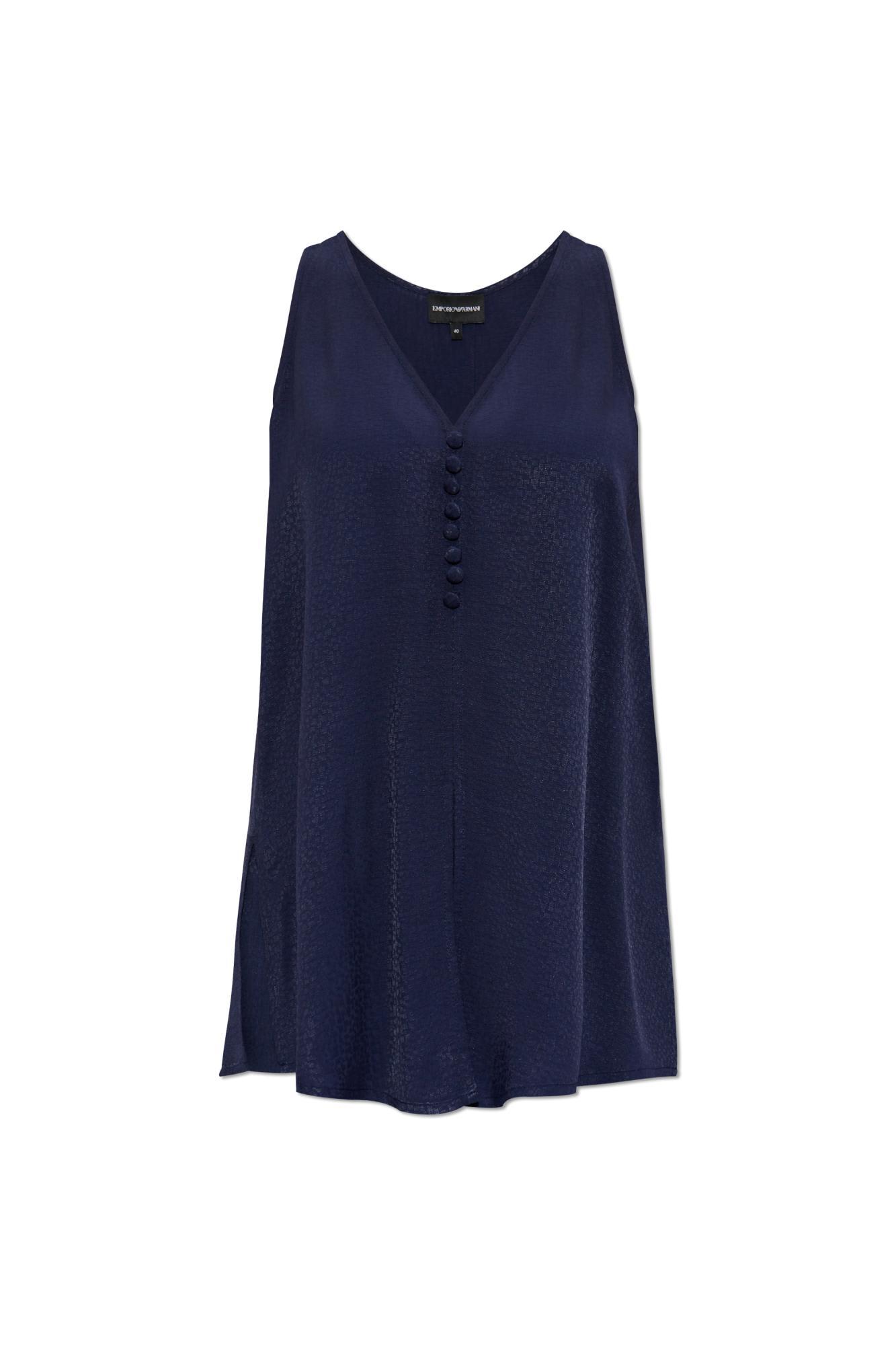 emporio armani top from the sustainability collection