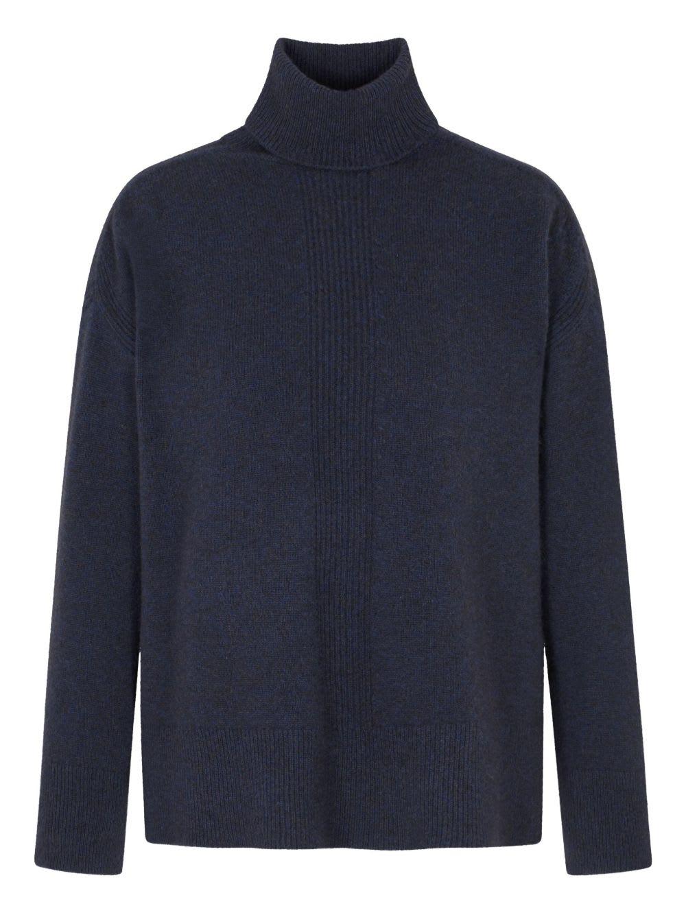 emporio armani wool turtle-neck sweater