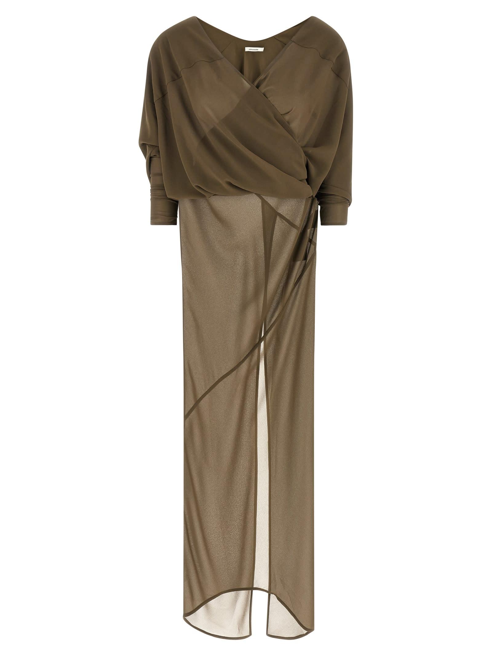 entire studios asymmetrical skirt dress