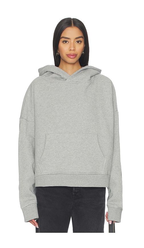 entire studios heavy hoodie in grey.