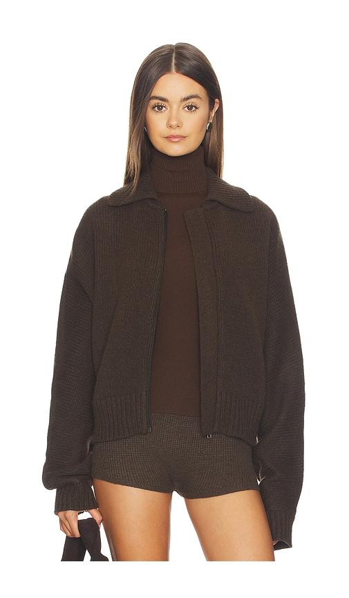 entire studios marla bomber in brown.