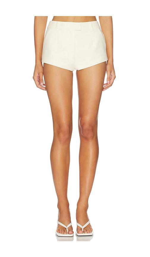 entire studios pony short in cream.