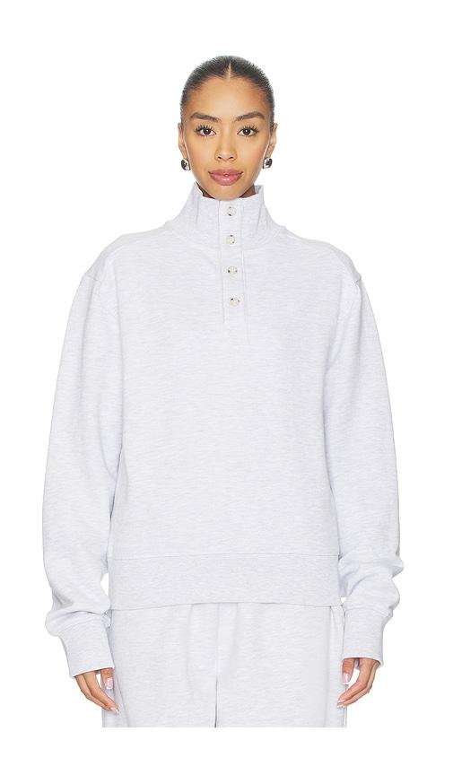 entire studios port pullover in light grey.