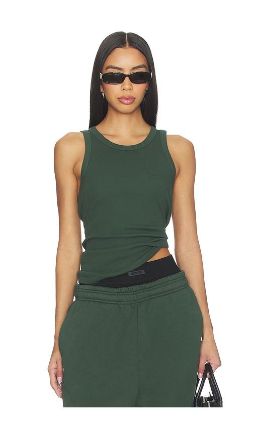 entire studios rib tank in green.