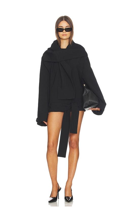 entire studios tether jacket in black.