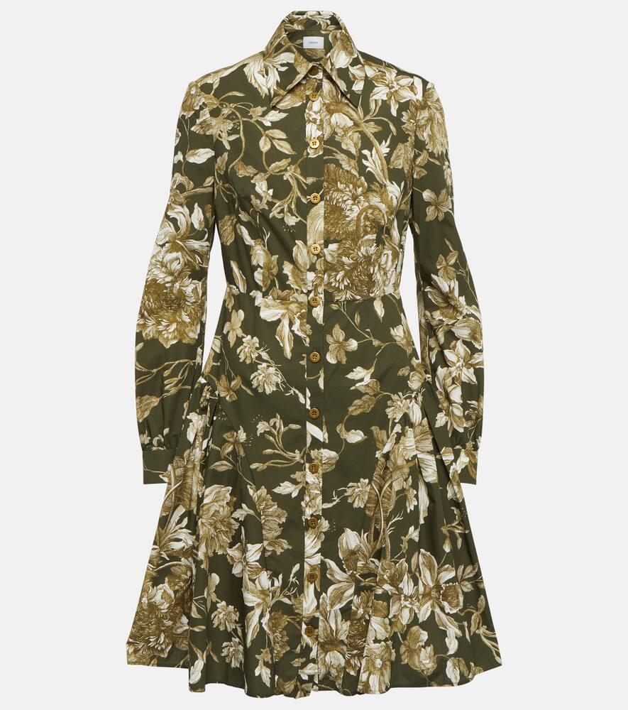 erdem apolonia cotton shirt dress