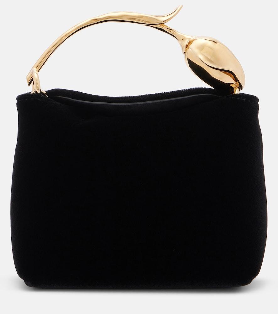 erdem bloom micro velvet top
