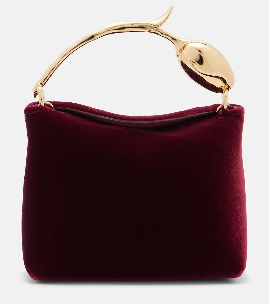erdem bloom micro velvet top