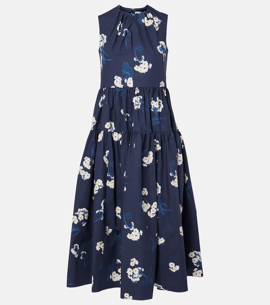 erdem cotton midi dress