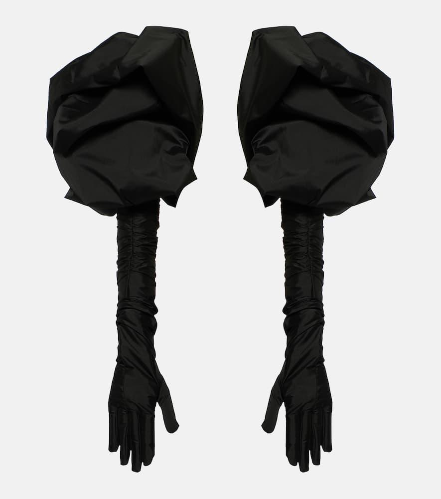 erdem draped gloves