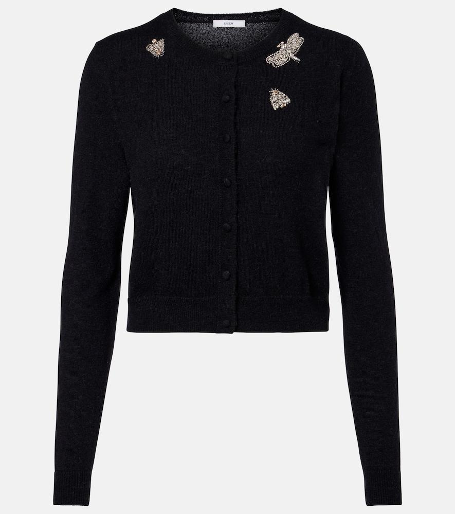 erdem embellished cardigan