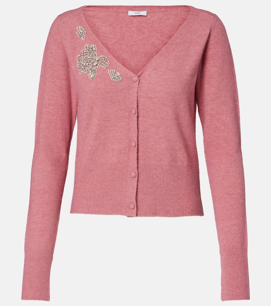 erdem embellished cardigan