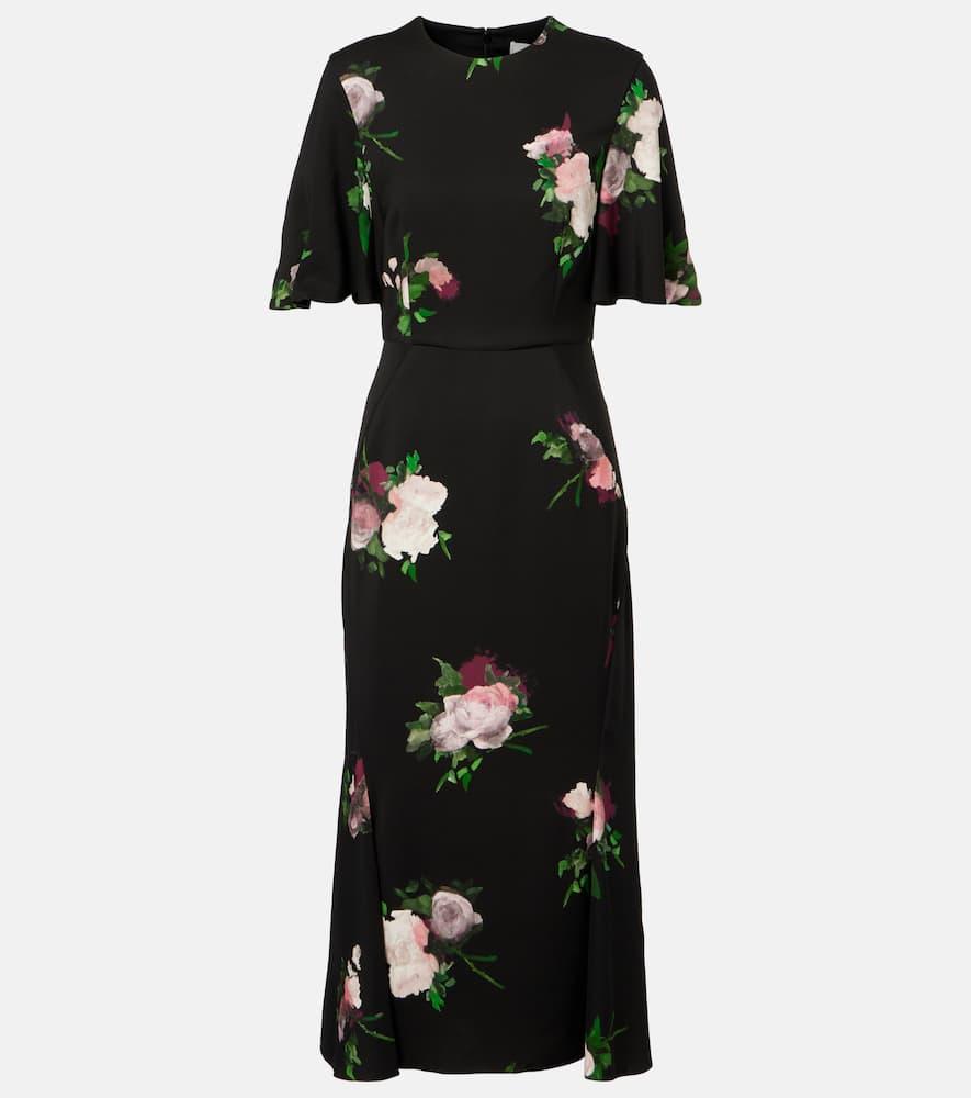 erdem floral midi dress