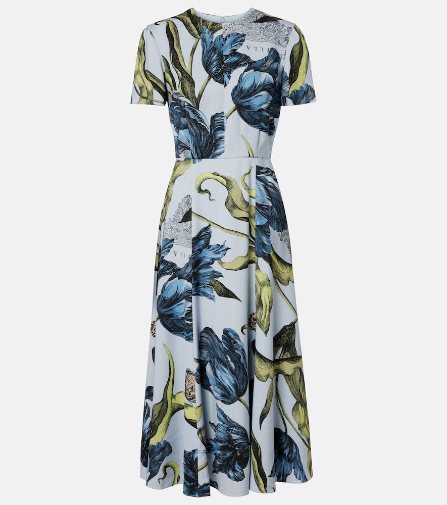 erdem floral midi dress