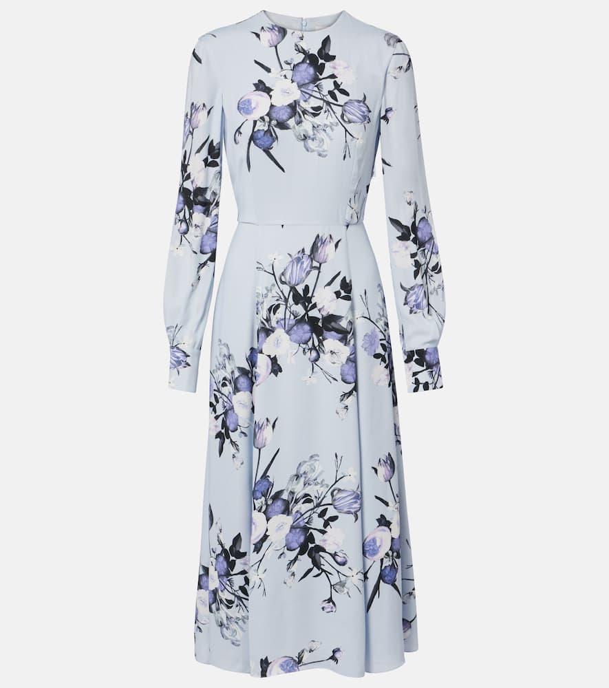 erdem floral midi dress