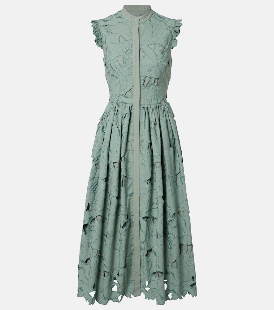 erdem guipure lace shirt dress