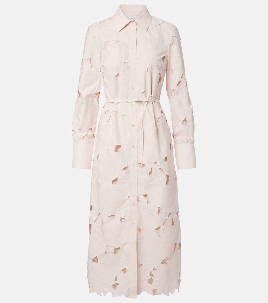 erdem guipure lace shirt dress