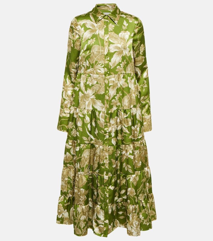 erdem palmira floral midi dress
