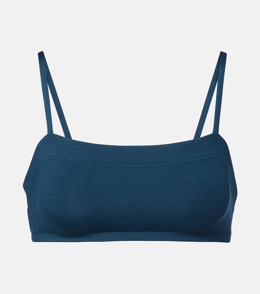 eres azur bikini top