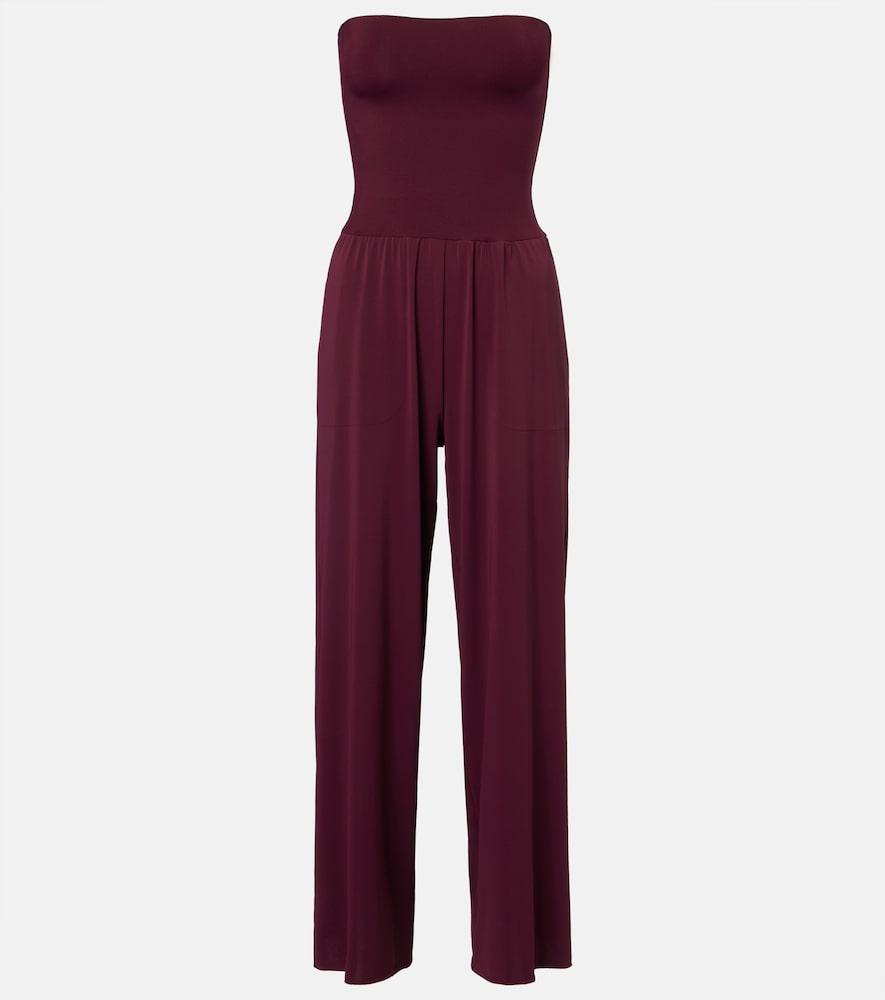 eres dao strapless jersey jumpsuit