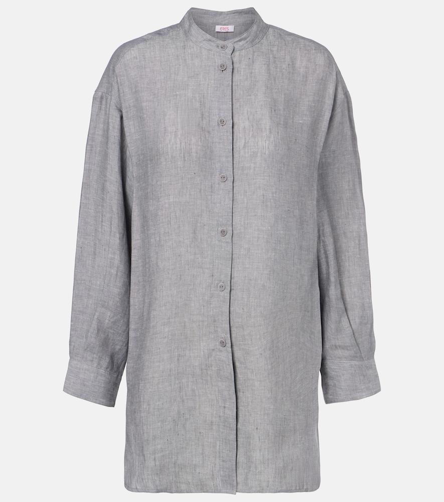 eres exact linen shirt