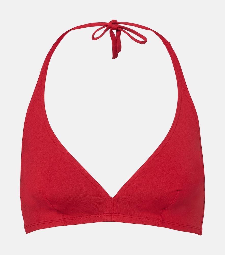 eres gang halterneck bikini top