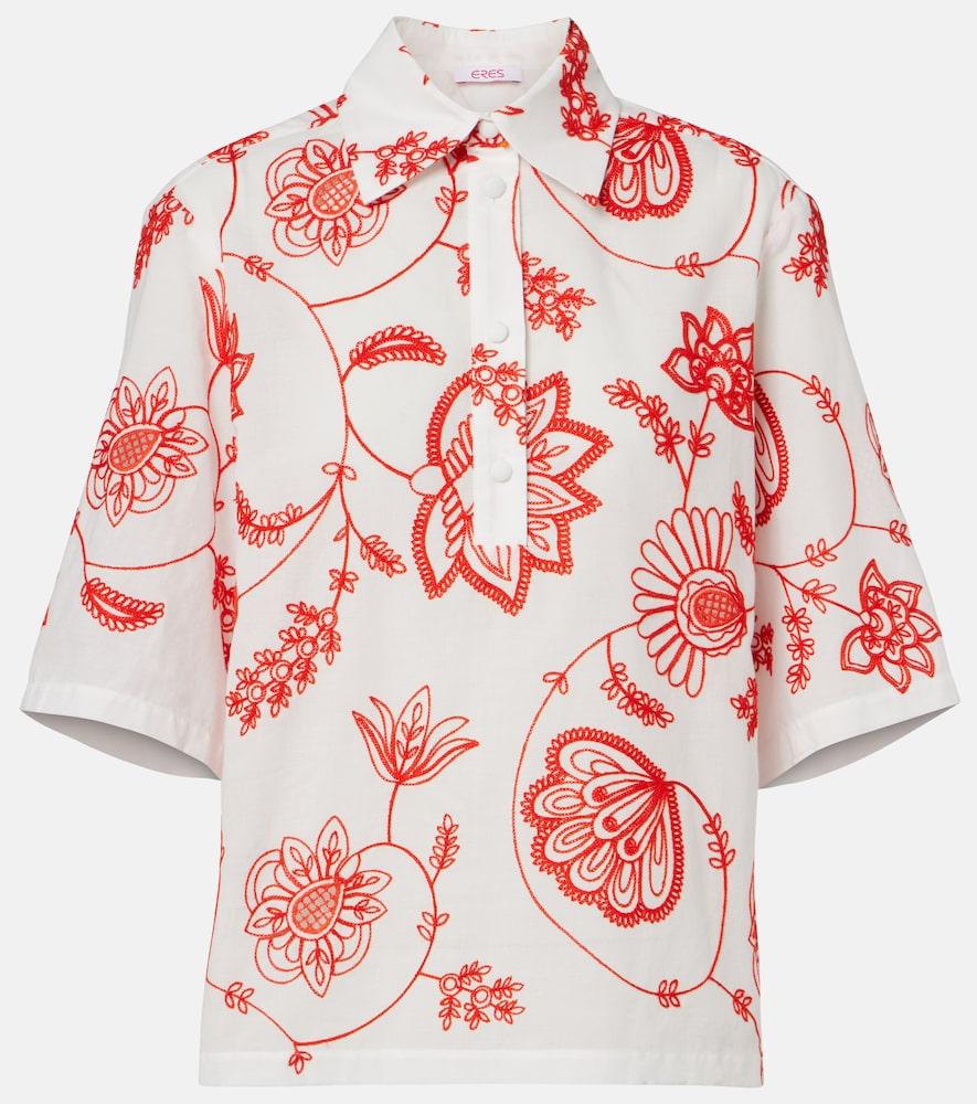 eres izana embroidered cotton