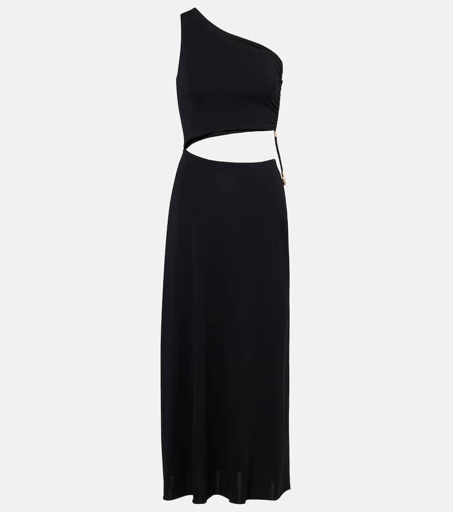 eres legende asymmetric midi dress