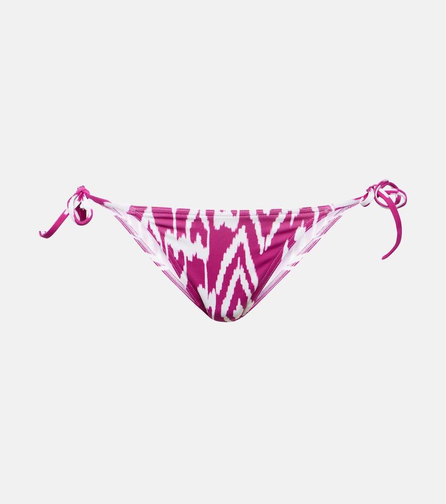 eres rain printed bikini bottoms