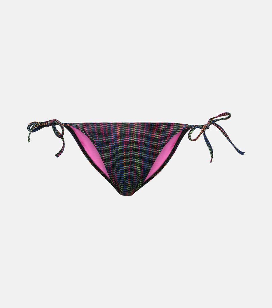 eres reflet printed bikini bottoms