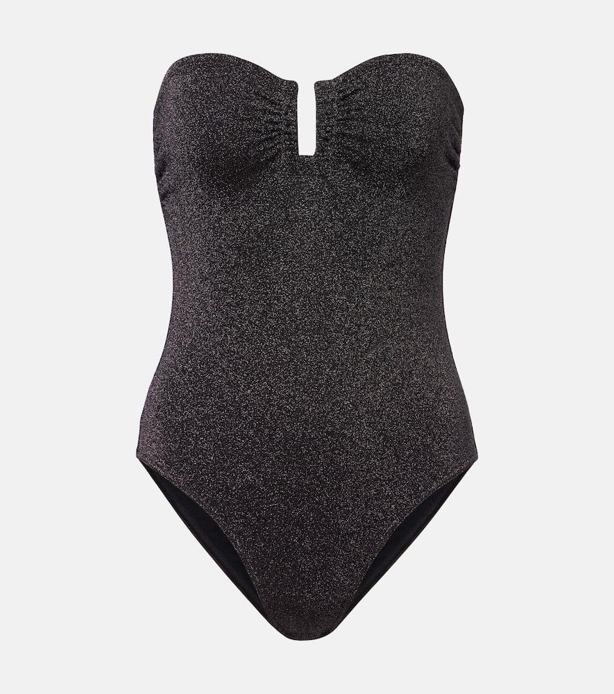 eres scintillant strapless swimsuit