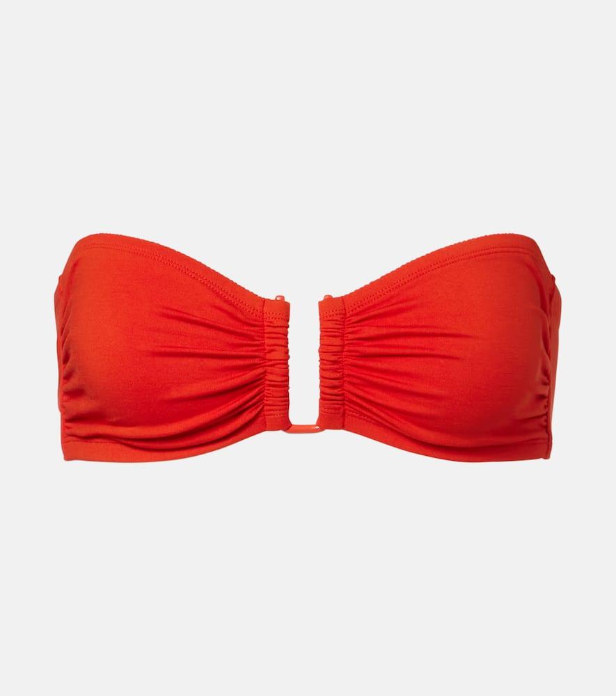 eres show bandeau bikini top