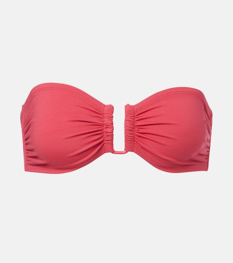 eres show bandeau bikini top